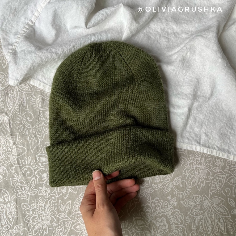 Double beanie hat